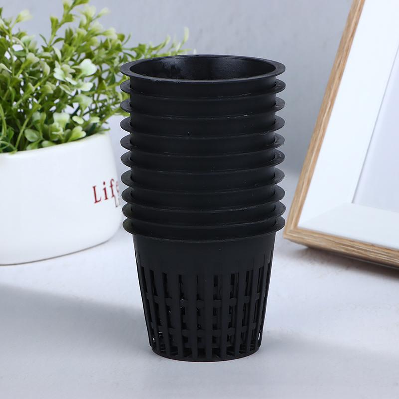 Product Introduction of 10Pcs 2 Inch 3 Inch Grow Orchids Hydroponics Cups Planting Mesh Pot Soilless Net Basket Slotted Colonization Container 24