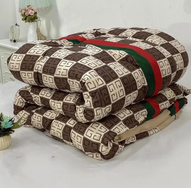Chăn Phao cotton poly trần bông dày dặn da dạng kích thước M8 x 2M 3