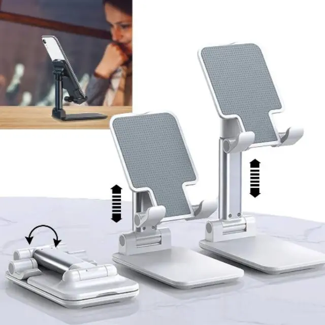 HOLDER FOLDING DESKTOP Support Stand Aksesoris Meja
