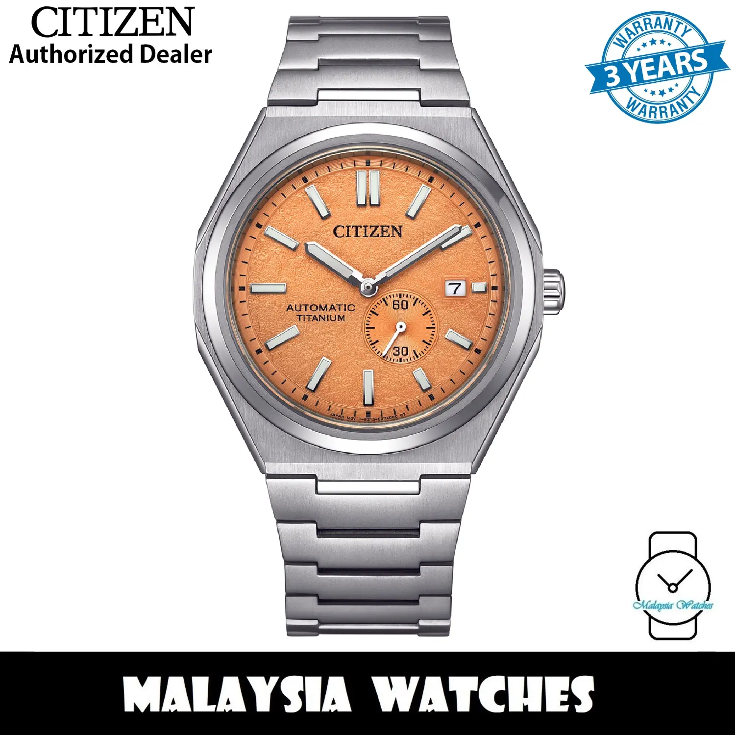 đồng hồ unisex citizen automatic tsuyosa 37mm limited edition 8000