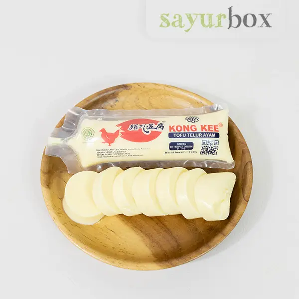 Kong Kee Tofu Telur Ayam 140 gram Sayurbox
