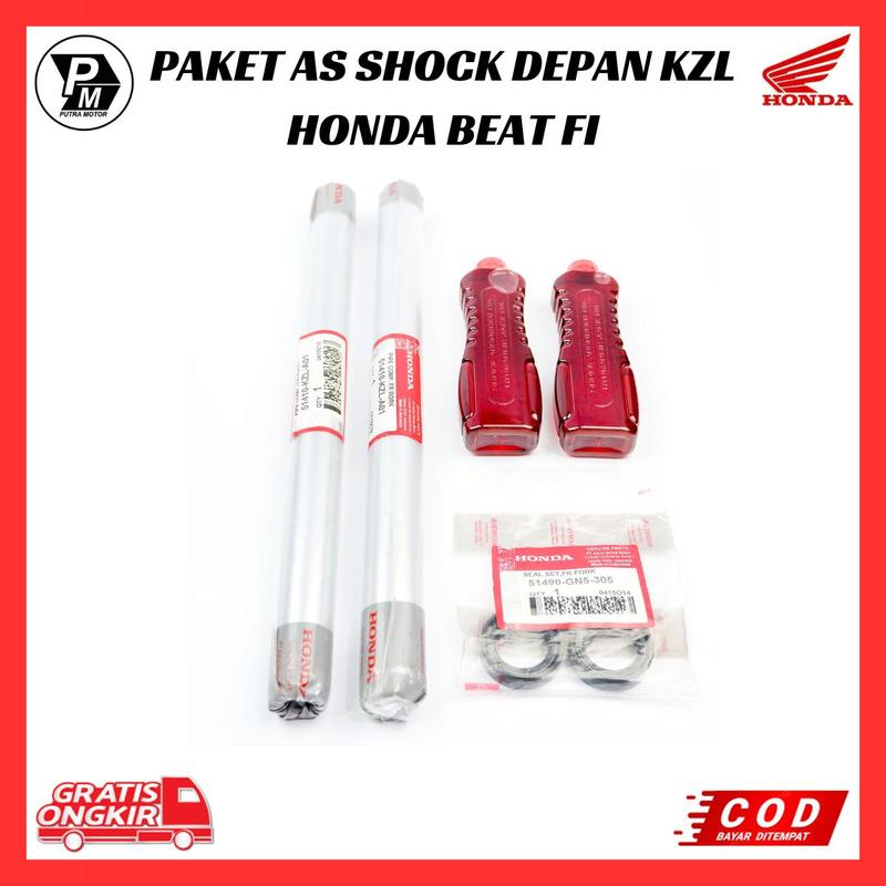 Product Introduction of Sok Depan Beat Fi Esp - Paket As Shock Depan KZL Honda Beat Fi Esp - Vario 125 - Scoopy Fi - Spacy 23