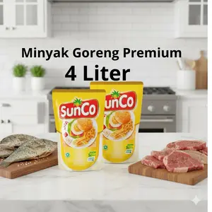 Sunco Minyak Goreng Premium 2 Liter x 2 Pouch