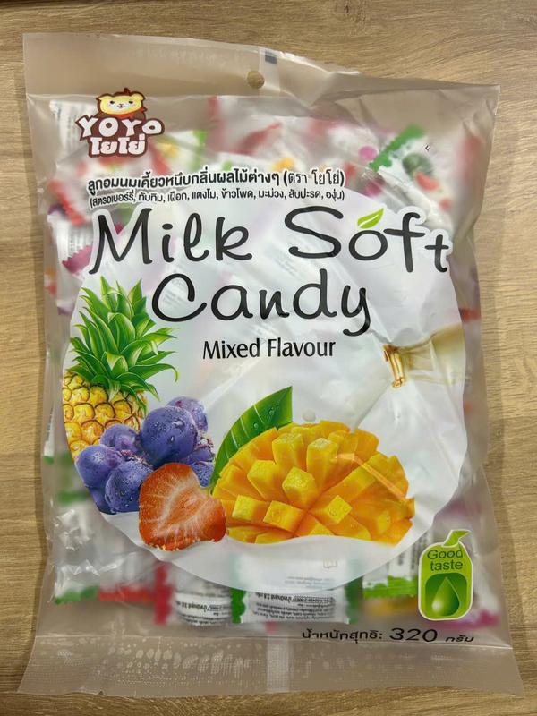 Kẹo dẻo sữa mềm Milk Soft Candy 275gr & 300gr