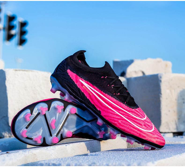 Product Introduction of In Stock Long Nail Broken Nail Football Boots Youth Soccer Shoes Men and Women Same Style More than Sneaker Human Made Sneakers Men and Women Soccer Shoes GT Soccer Shoes Outdoor Non-Slip Soccer Shoes Straight Hair 10