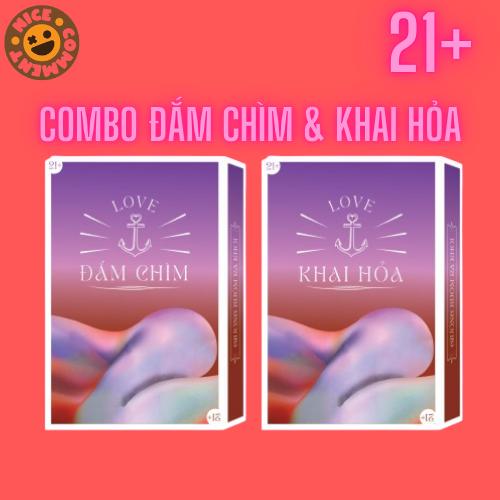 Bộ Bài Tình Yêu ĐẮM CHÌM & KHAI HỎA Dành Cho Cặp Đôi hẹn hò 50 lá