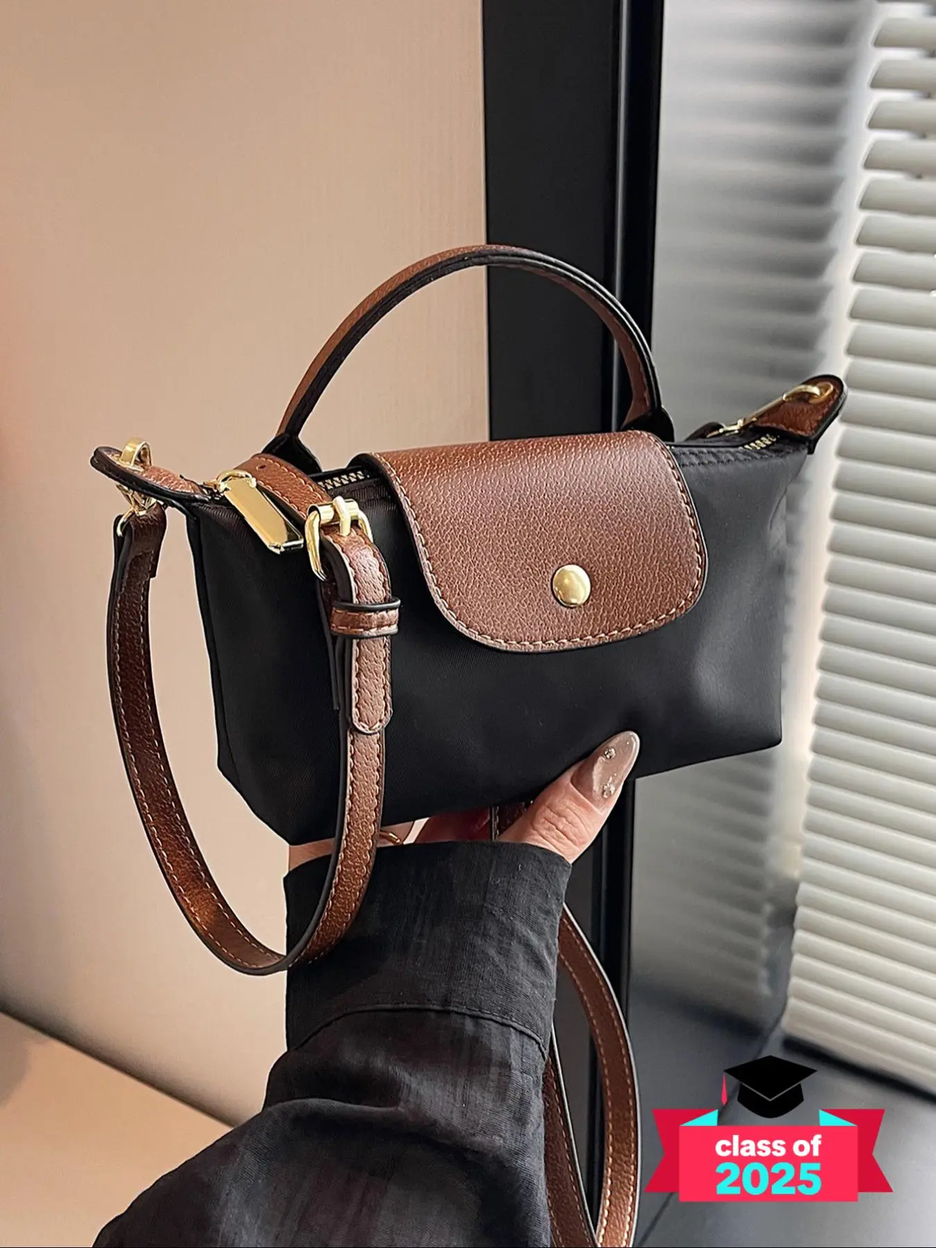Women's Elegant Minimalist Handbag, Fashionable Solid Color Crossbody Bag, Handbag Sling Bag, Versatile Handbag for Daily Outings, Office Workers Commuting, Shopping Malls, Party, Mother's Day Gift