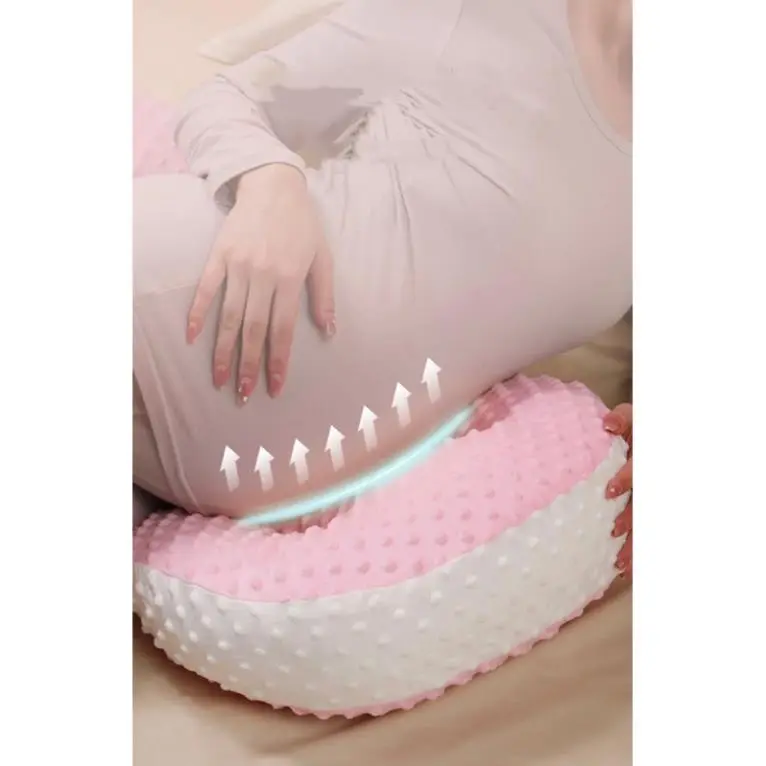 Gối bầu cánh tiên cao cấp vải nhung Hàn Quốc giảm đau lưng cho mẹ bầu 3