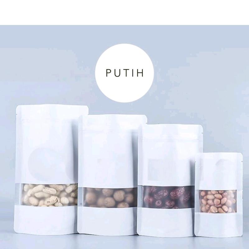 Standing Pouch  PREMIUM / Plastik Klip MURAH  / PLASTIK KEMASAN MAKANAN 12x20 cm 1