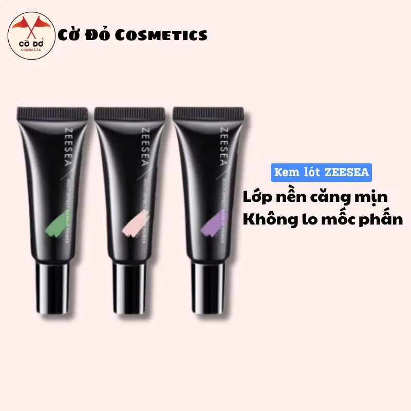 Kem Lót Trang Điểm, Zeesea, Mẫu Trung Bình Nhỏ Dưỡng Ẩm, Trang Điểm Màu Nude Tự Nhiên, Kem Lót Tự Nhiên, Bộ Mini, 10G