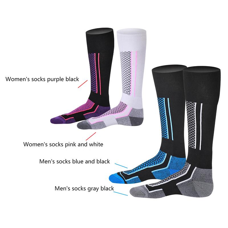 Product Introduction of 1pair Winter Warm Thickened Ski Socks Outdoor Sports Hiking Breathable Stockings For Women Men Children Snow Sport Travel Unisex 15