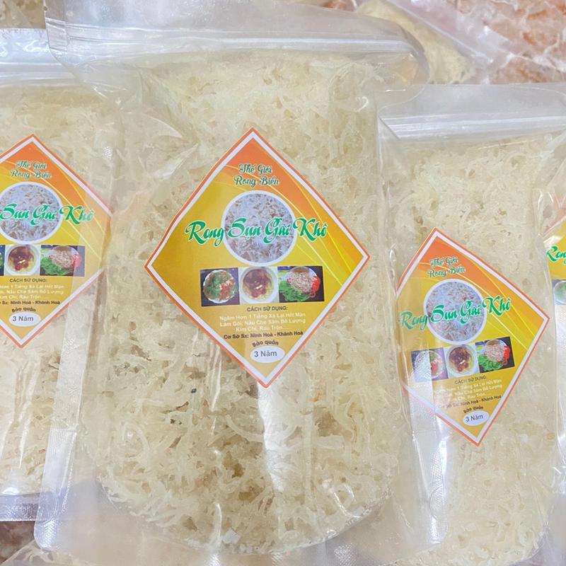 Túi 500g Rong sụn gai ( Rong biển trắng )- Làm Gỏi, Nấu chè