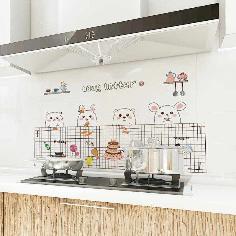 Tranh dán bếp chống dầu mỡ 60x90cm chịu nhiệt, giấy decal trang trí Decor Phòng bếp nhiều mẫu 9