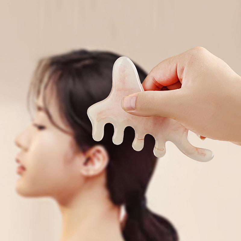 Product Introduction of Lược Mát Xa Bấm Huyệt Cơ Thể, Chất Liệu Nhựa, Lược Răng Năm Rộng, Chống Tĩnh Điện, Lược Chải Tóc Mịn 17