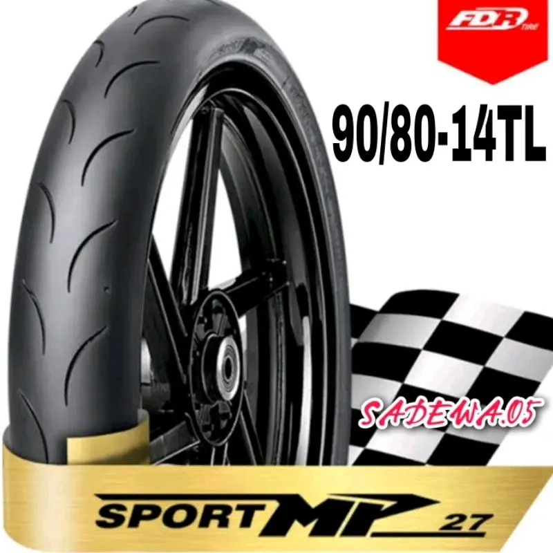 FDR MP27 SOFT COMPOND MATIC 90/80-14 TUBELESS Accessories Ban 0