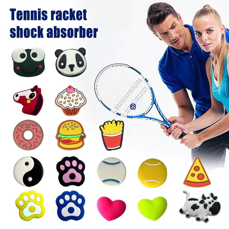 Product Introduction of High Quality Racket Vibration Sports Shock Absorber Anti-Shock Racket Silicon Tennis Soft I9G3 27