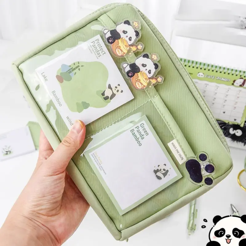 Túi Đựng Bút Mở Lớn, 90 Độ, Thời Trang, Hộp Đựng Bút Chì Khóa Kéo Tròn 12 Lớp, Dung Tích Lớn, Thích Hợp Cho Học Sinh, Lưu Trữ Bút 4