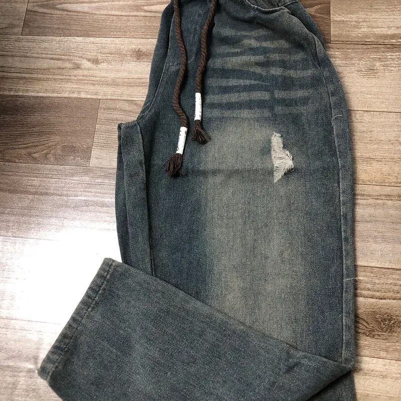 Quần Jeans Bò Nữ Dáng Beggy Thụng Chất Bò Mềm - Nữ Women 4