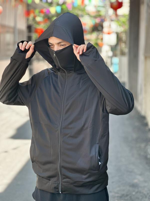 Áo chống nắng nam thông hơi 1 lớp mỏng nhẹ mặc mát