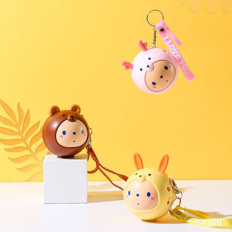 Todax Cermin Makeup Karakter Mini Fan Mirror Usb Charger Cermin Make Up Portable Kipas Cermin Karakter Mini Fan Mirror Usb Charger Cermin Mini Portable Kipas Angin Mini Portable Stok Terbatas 5