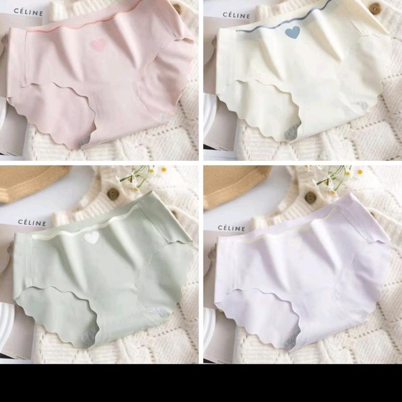 (Che tên)( SET 10) Quần Lót Kháng Khuẩn Nâng Mông Không Đường May Họa Tiết Trái Tim quansu quanlot tang 1