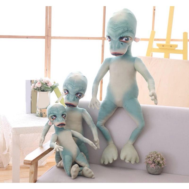 พร้อมส่งจากไทย ตุ๊กตาเอเลี่ยนบูรพา ตุ๊กตาสำลีหน้าแปลก 4