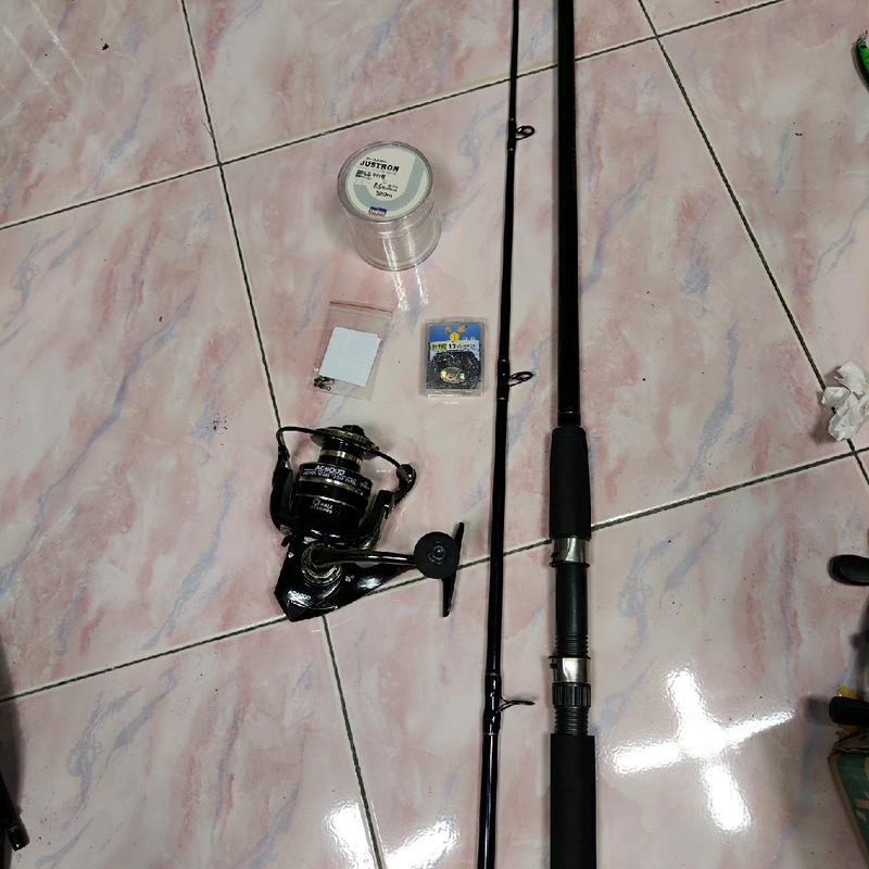 Combo Kéo Trâu Combo Cần Daiwa 576 Kết Hợp Máy AC 2000-7000 Fishing Đi Câu Bắt Cá Câu Cá