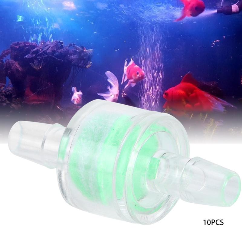 En Pets Store Bộ 10 món Phụ kiện bơm khí Nhựa PP Bộ lọc ống bơm nước bể cá Màu…