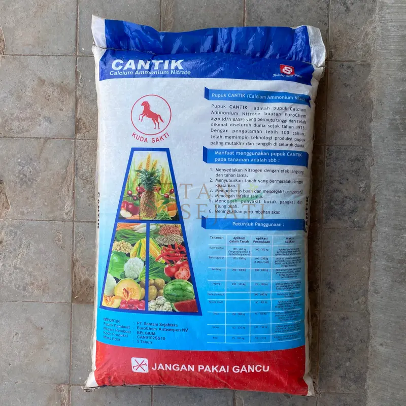 Pupuk Cantik Calcium Ammonium Nitrate Repack Eceran | Pupuk Vegetatif | Pupuk Pemacu Pertumbuhan Tanaman | Pupuk Penyubur Tanaman | Pupuk Tanaman Hias 3