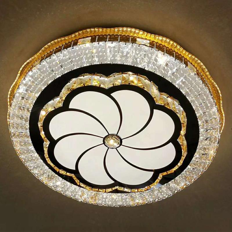 Đèn ốp trần OT004 - đèn pha lê tán sáng rất đẹp - 3 chế độ ánh sáng