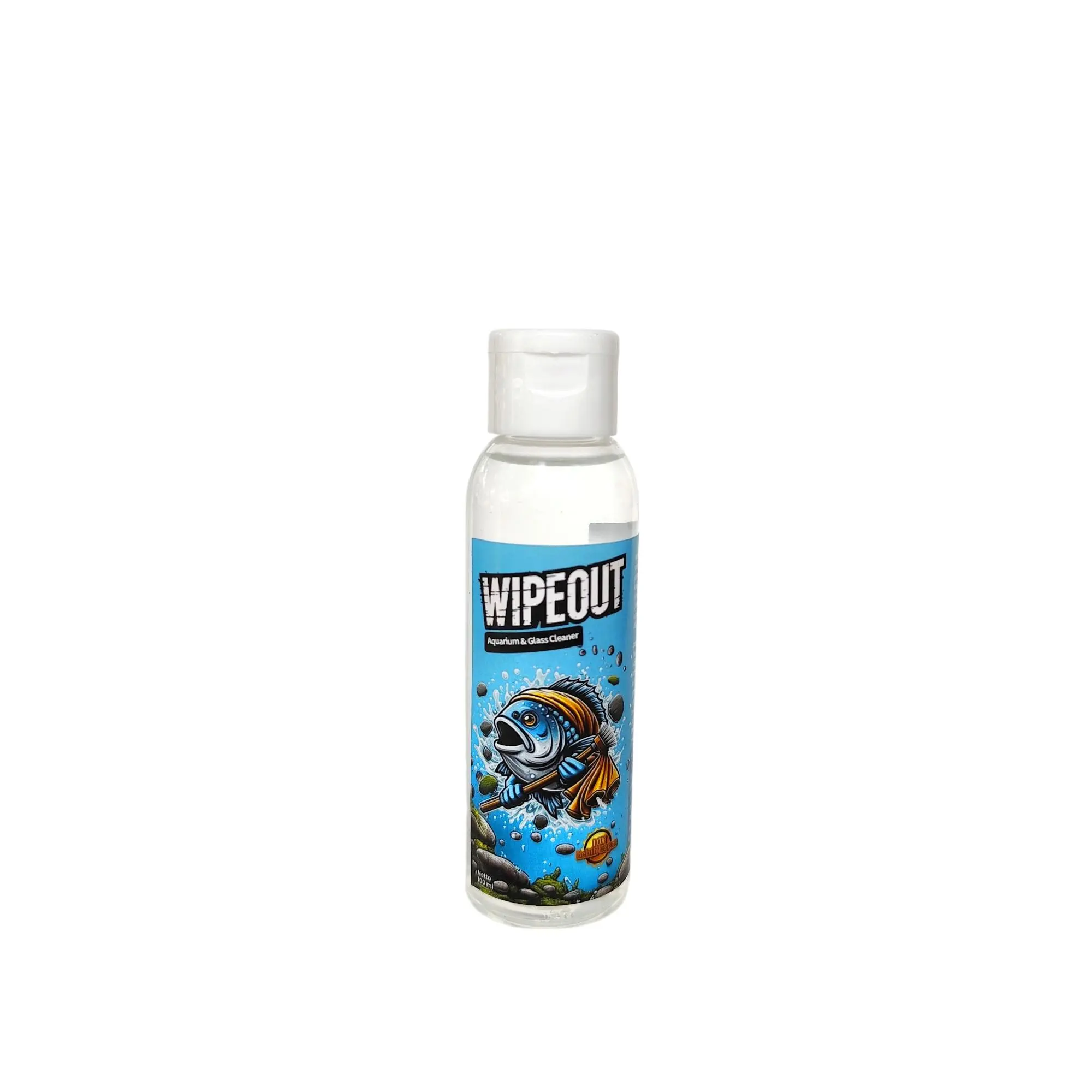 Pembersih Kaca Aquarium Kerak Jamur Lumut WIPEOUT - 100 ml NATAQUA