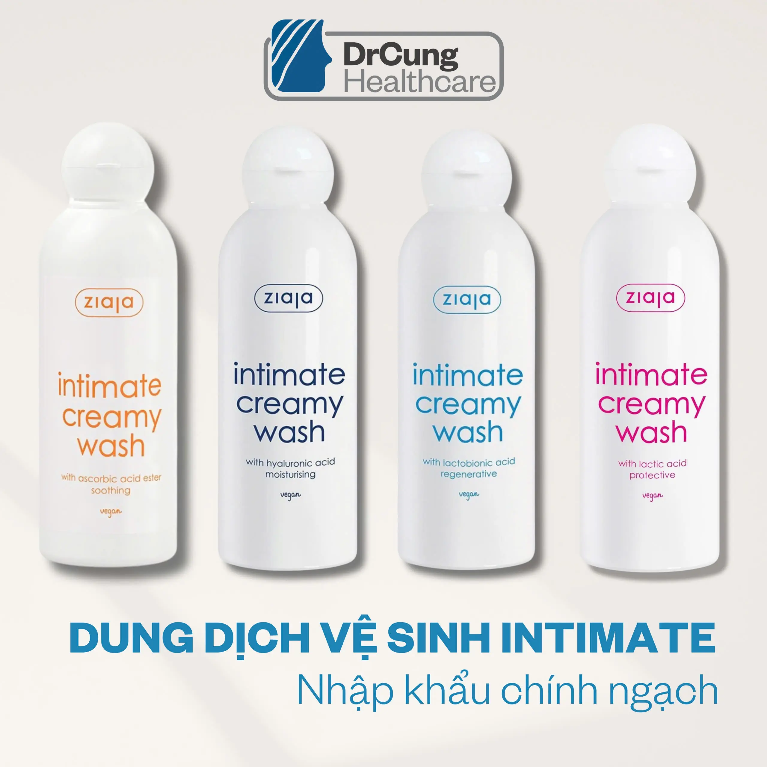 SHOPTAB Kem rửa vệ sinh INTIMATE xanh nhạt xanh đậm hồng cam hỗ trợ rửa vệ sinh hàng ngày chai 200ml HÀNG CHÍNH HÃNG