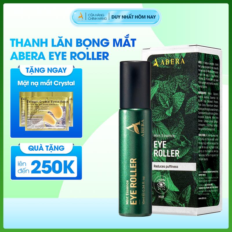 Thanh lăn bọng mắt Abera 10ml - Serum hỗ trợ giảm bọng dưới mắt, mờ nếp nhăn và quầng thâm mắt