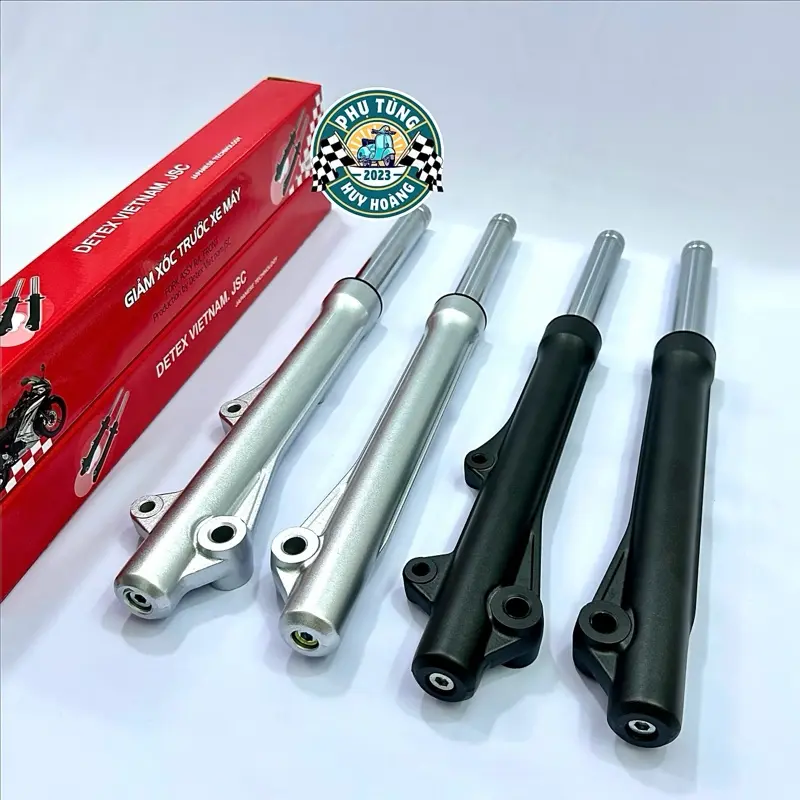 Phuộc trước WAVE RS 100 đĩa lõm - WAVE Rsx 100 - WAVE S100 - WAVE Repsol… [CHÍNH HIỆU DETEX VIETNAM JSC] (1 cặp) phụ tùng sử dụng cho xe hãng HONDA 1