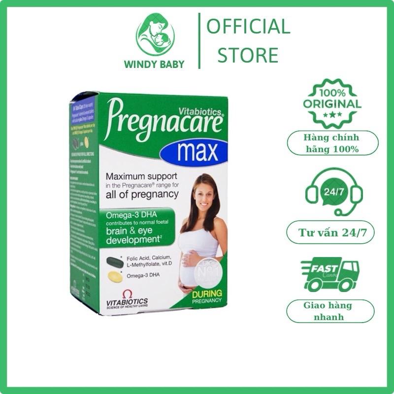 Viên uống Vitamin cho bà bầu Vitabiotics Pregnacare Max của Anh
