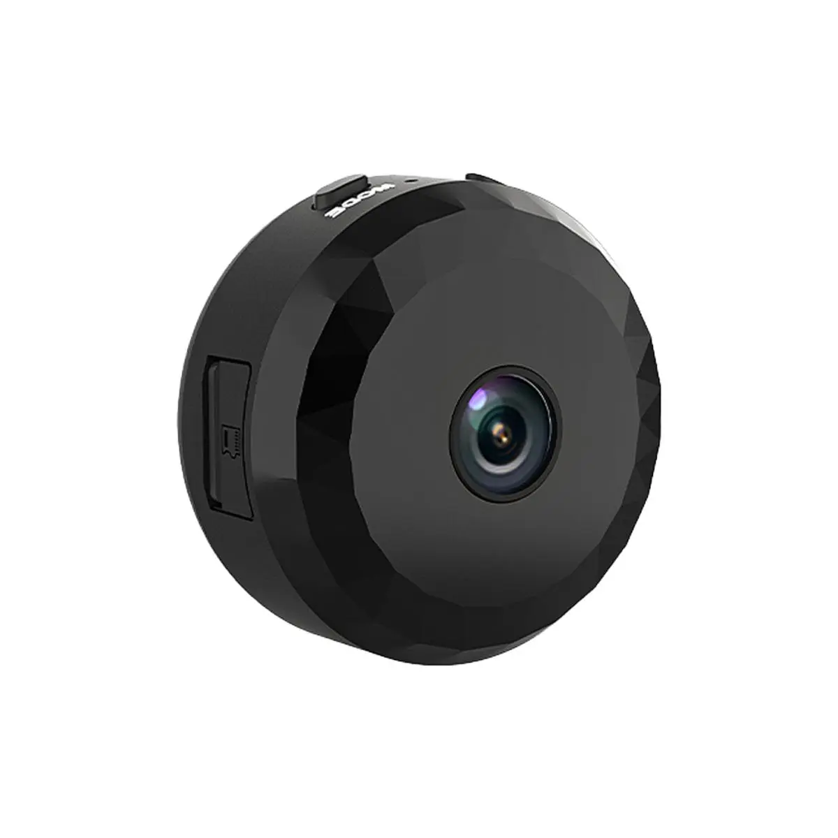Wireless WiFi Monitoring Camera, Smart Home Security Camera, Small Body Camera with Adjustable Monitoring Angle Support Mobile Remote Application, Security Camera