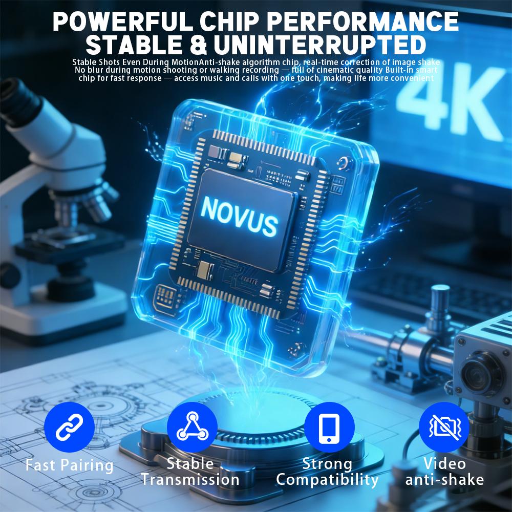 Ai Smart Glasses With 8MP HD Photo And Video Recording Sports Anti-Shake Color-Changing Lenses Real-Time Translation Bluetooth - Image 4