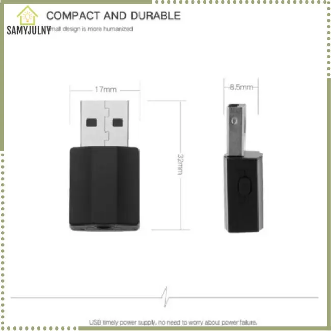 Bộ điều hợp SAM Bluetooth 5.0, bộ thu âm thanh 2 trong 1, bộ phát USB, thiết bị kỹ thuật số 1