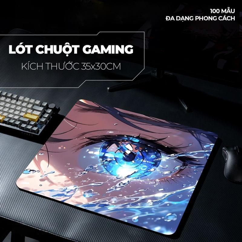 Lót chuột pad chuột kích thước 35x30cm chuyên game FPS độ dày 3mm chất liệu cao su chống trơn trượt