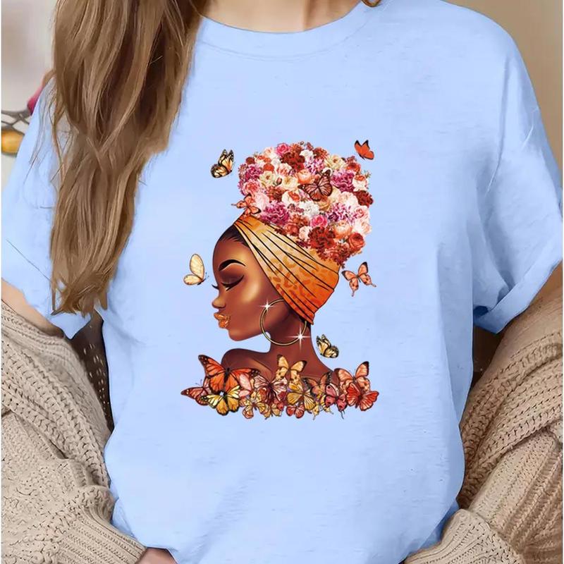 Women Figure Pattern Heat Transfer Sticker, 6 Counts/set DIY Iron On Transfer For Clothing Bag, Beautiful Design Patches On Clothes Decoration 8