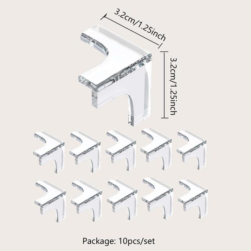 10pcs T-shaped Table Corner Protector, Table Corner Cover, Furniture Corner Protector, Household Furniture Accessories 1