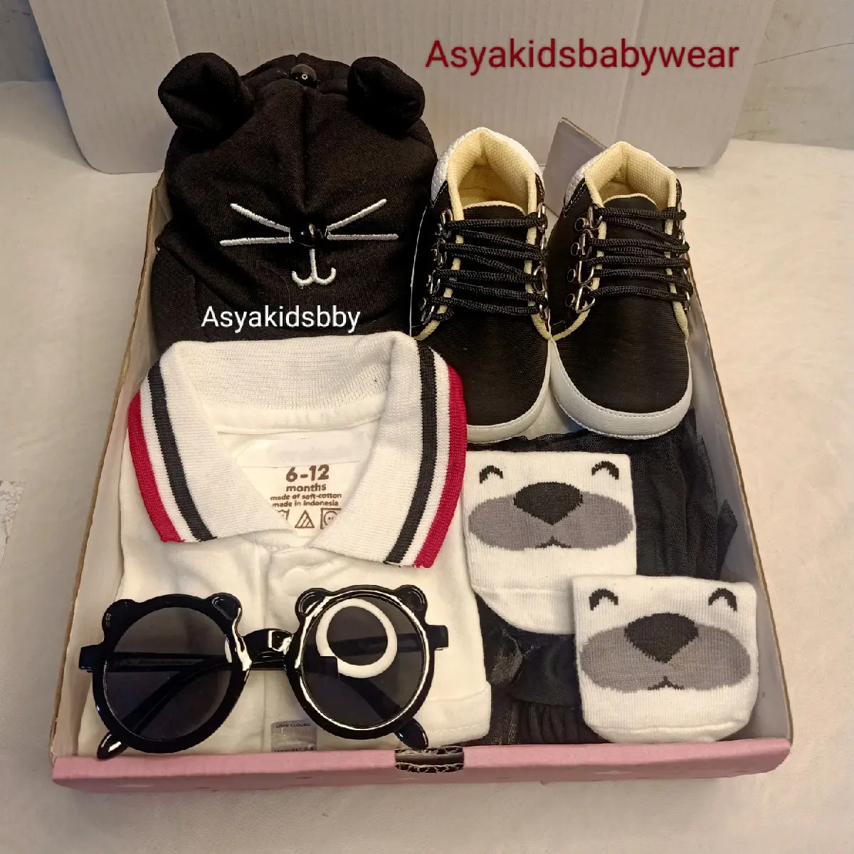 set setelan bayi laki-laki| paket setelan anak Merah Putih