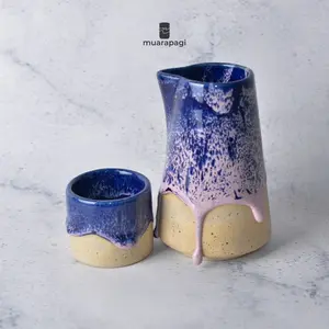 MUARAPAGI Le Poterie SS0401 Gelas Server Set Keramik Kopi v60 Decanter