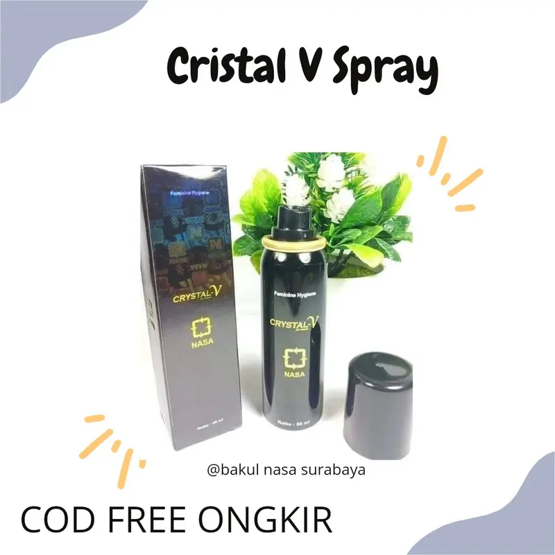 Cristal V Spray Original 100% 0