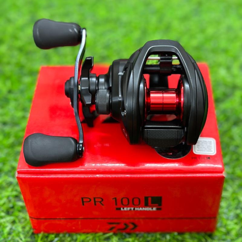 (Tặng Dù)Máy câu Daiwa PR100, Câu Lure , Câu Cá Fishing Đi Câu