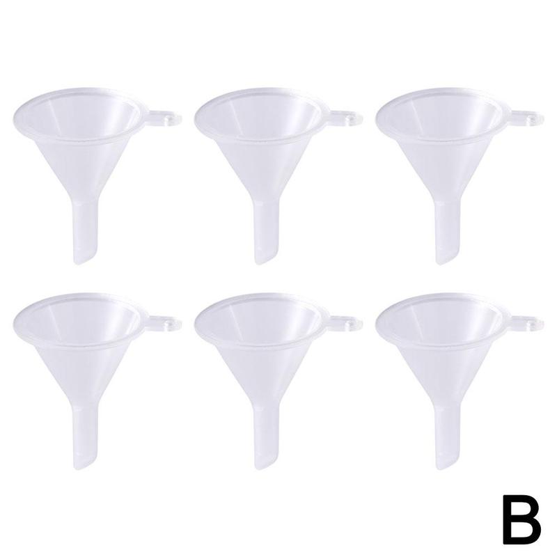 Product Introduction of Mini Clear Funnel Plastic Small Funnel Set For Perfumes Powder Cosmetic Oils Lab Bottles Filling Tools 23