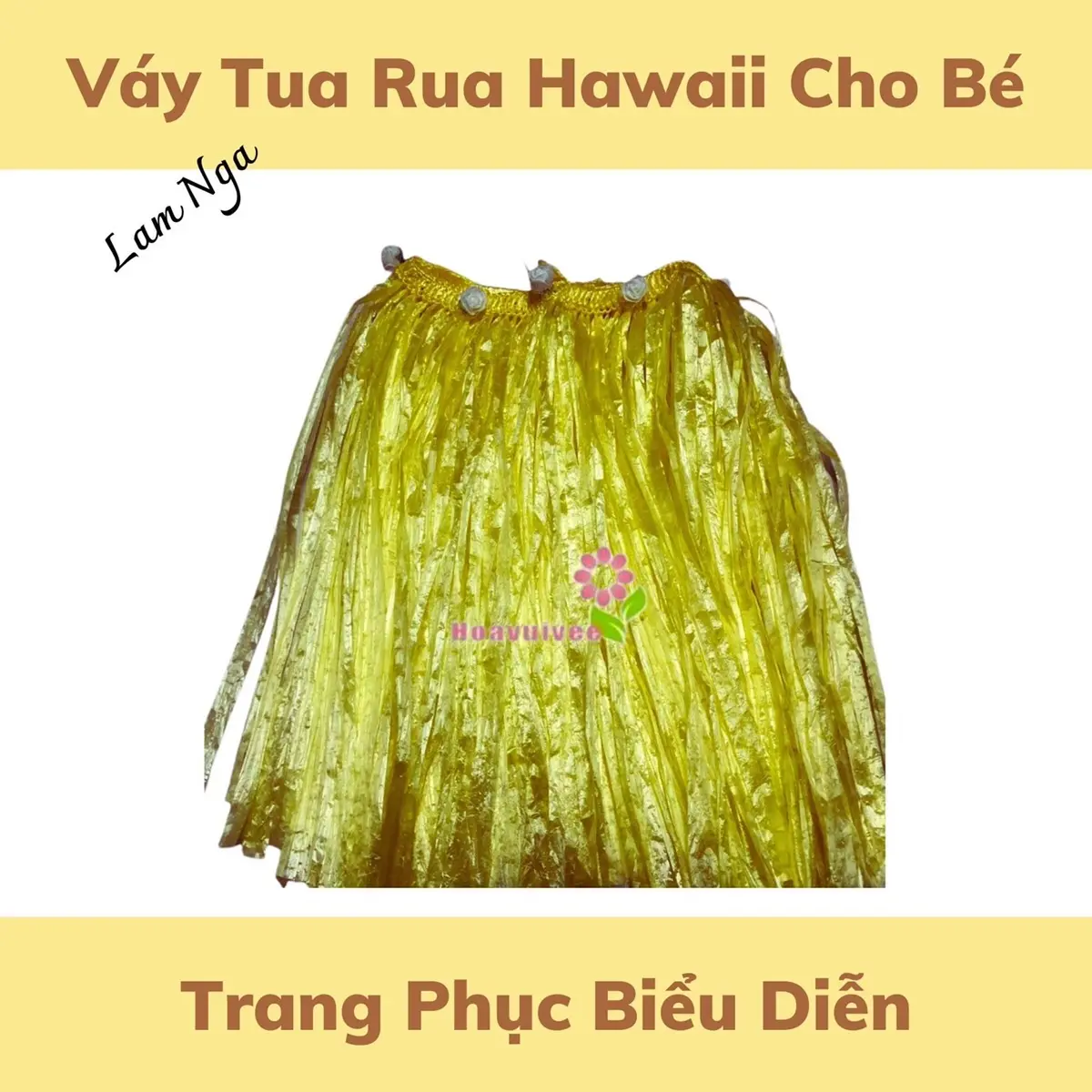 Váy Tua Rua Hawaii Cho Bé - Đủ Màu Sắc - Kích Cỡ Free Size
