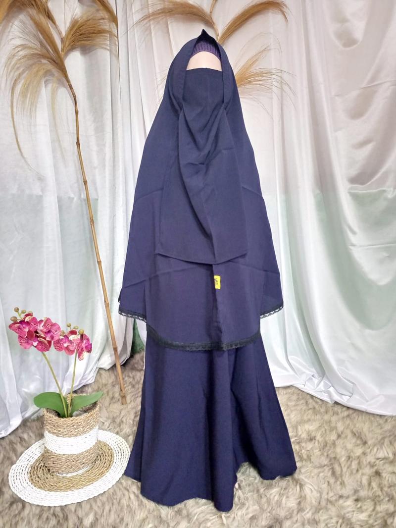 Product Introduction of GAMIS SET ANAK PEREMPUAN/GAMIS ANAK/BUSANA MUSLIM ANAK 6