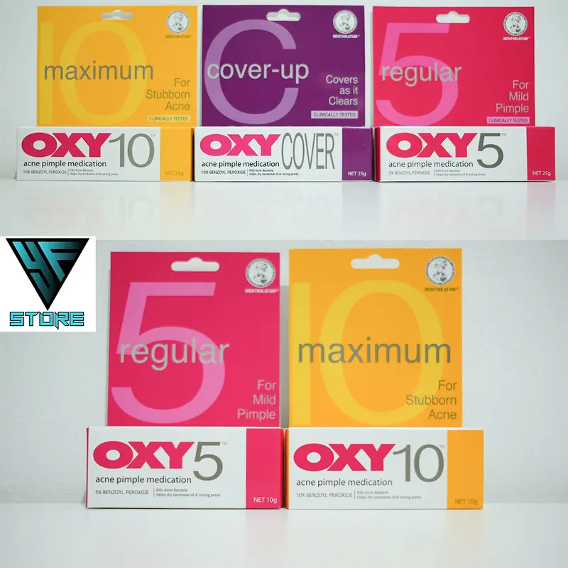 OXY 5 25GRAM/OXY 5 25GR/OXY5 OBAT JERAWAT/OXY ORIGINAL Semua Jenis Kulit 2