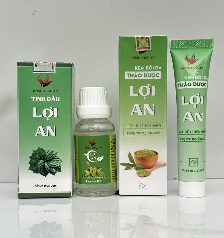 [Combo 2 Món] Tinh Dầu Lợi An Và Kem Bôi Da Cho Bé Kèm Quà Tặng